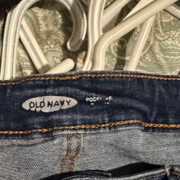 Women's Blue Distressed Jennings Jeans - Picture 4 of 5